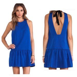 Tibi Katia Faille Flirty Dress